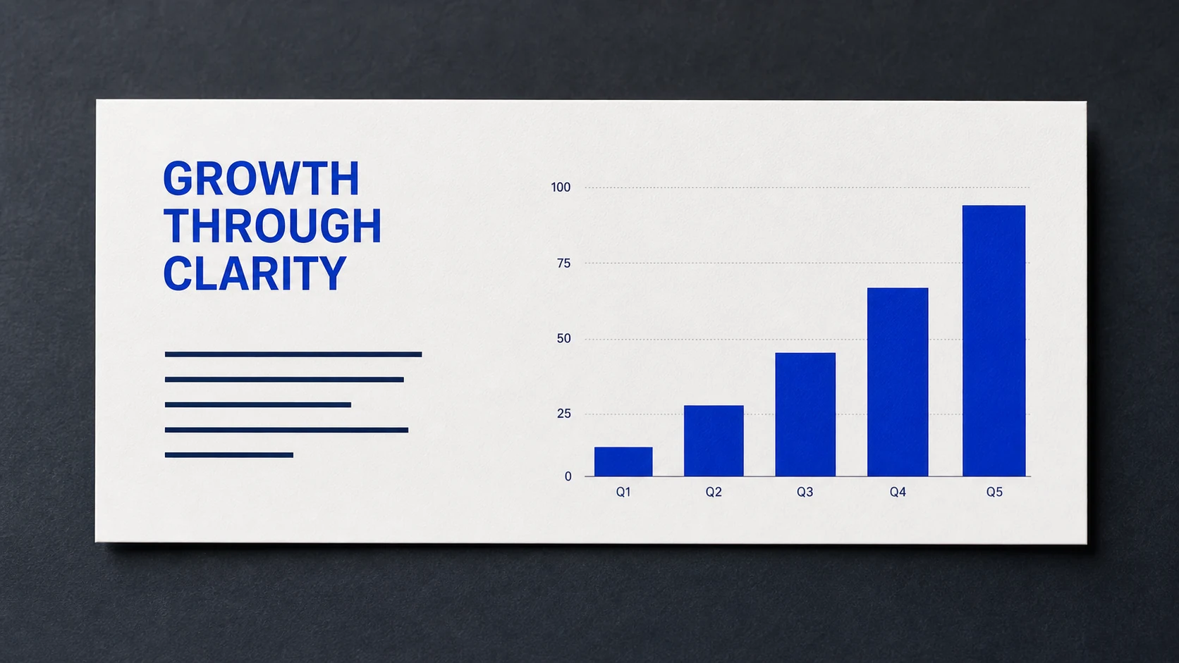 NORTH/01 growth chart presentation slide